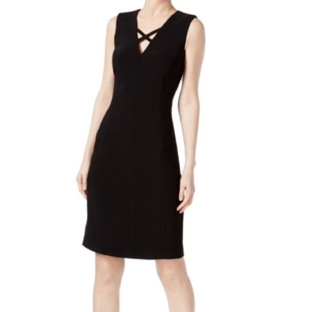 Black Calvin Klein dress